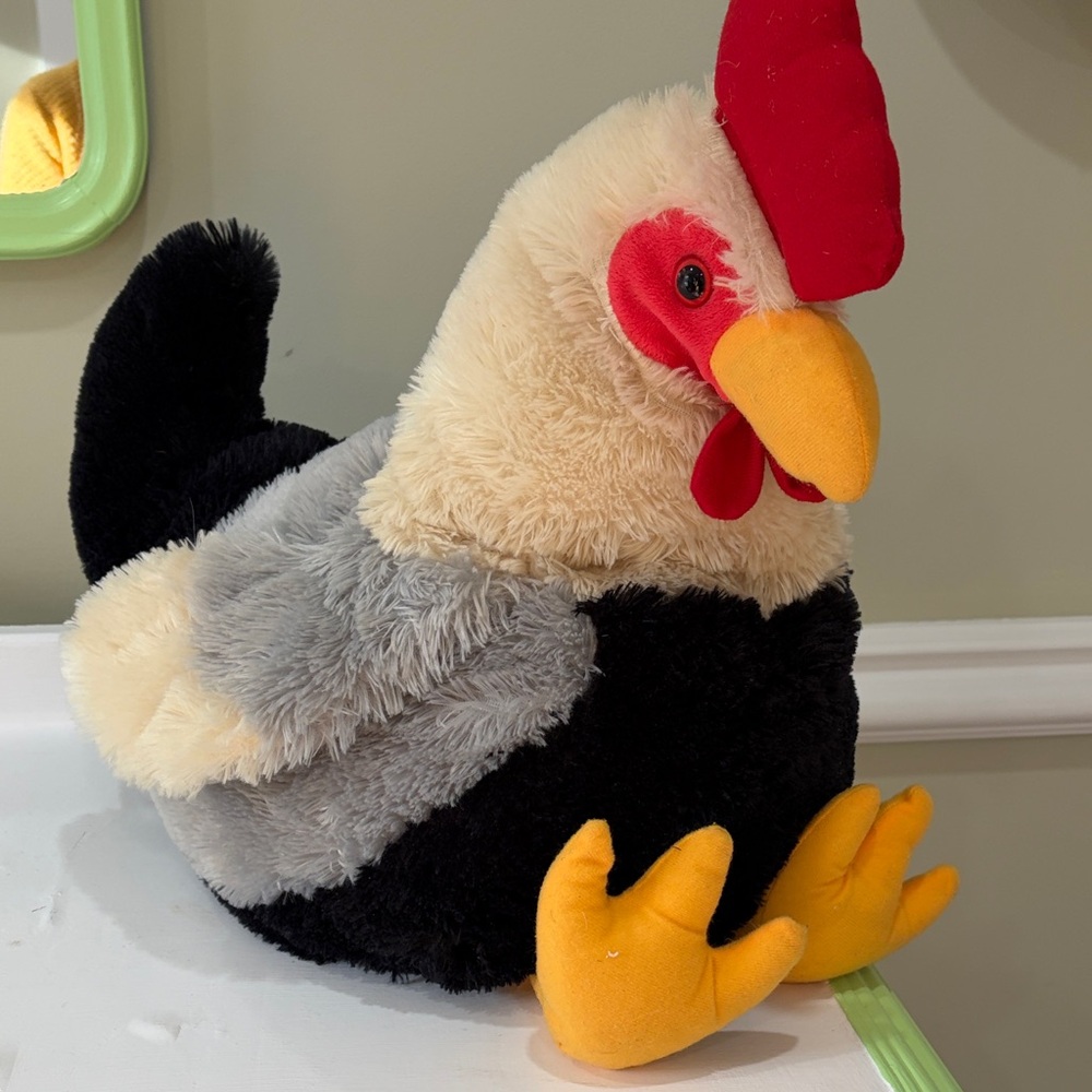 Plush Large Rooster/Chicken that Crows